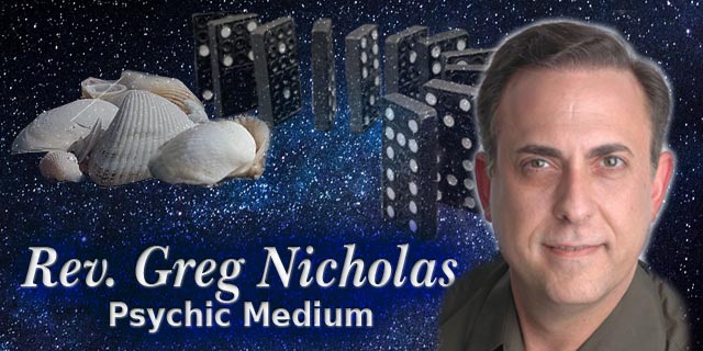 Psychic medium Greg Nicholas at Seeds of Wellness