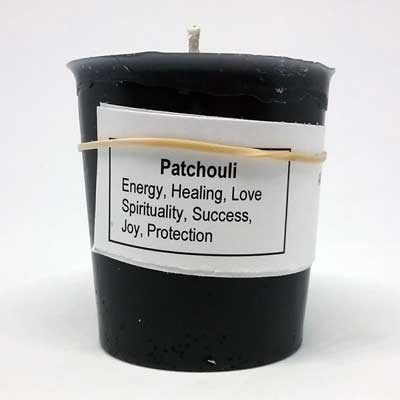 Patchouli votive candle by Sacred Path Candles
